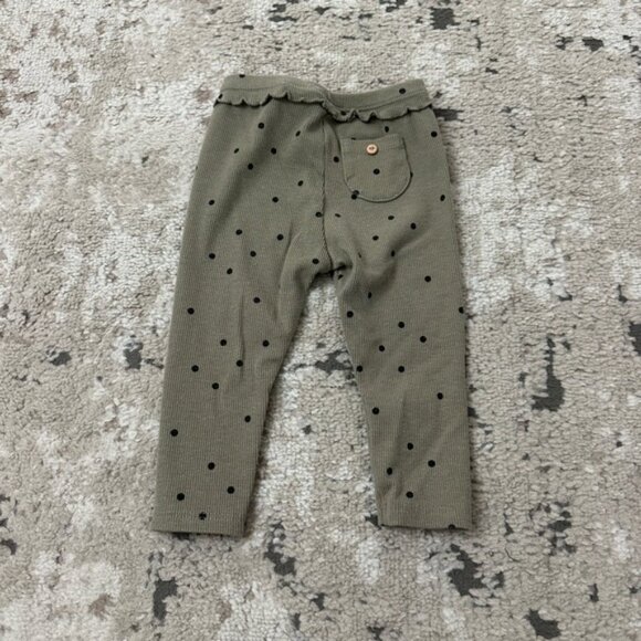 Zara Baby Girl Polka Dot Pants Size 9-12 Months - Picture 2 of 3